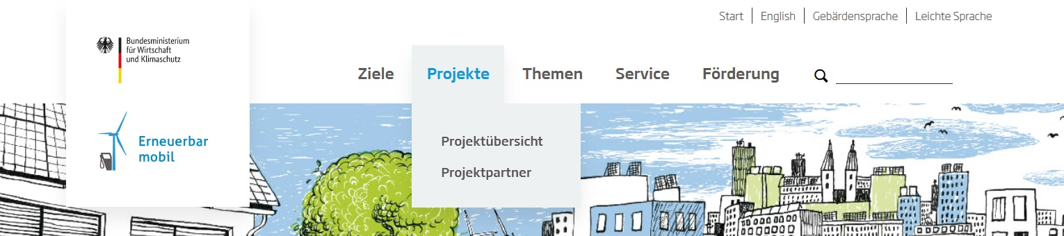 Navigation Projekte
